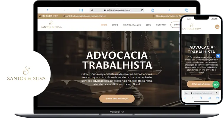 Site para Advogados